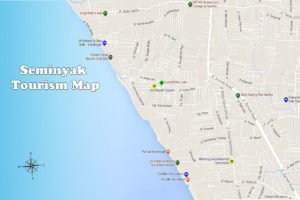 バリ島地図 各地 地図 情報